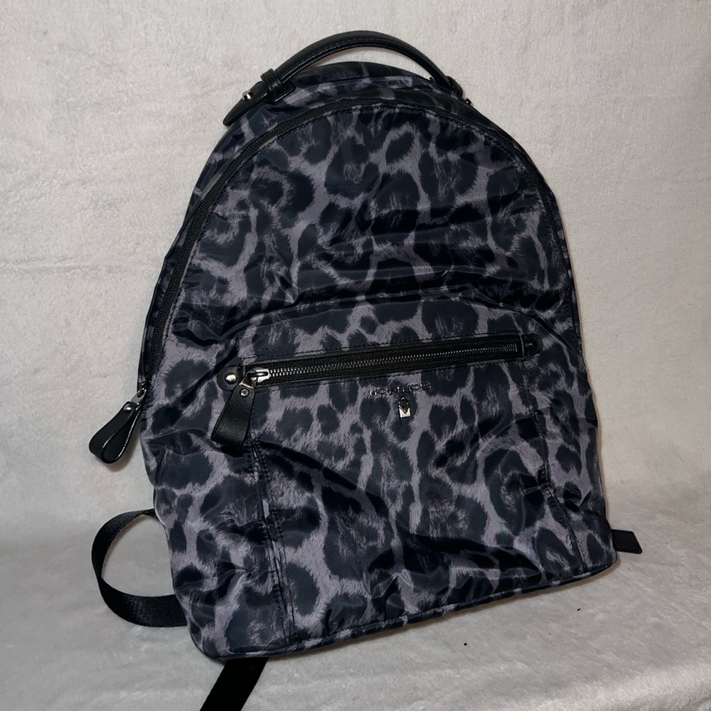 Leopard Print Backpack